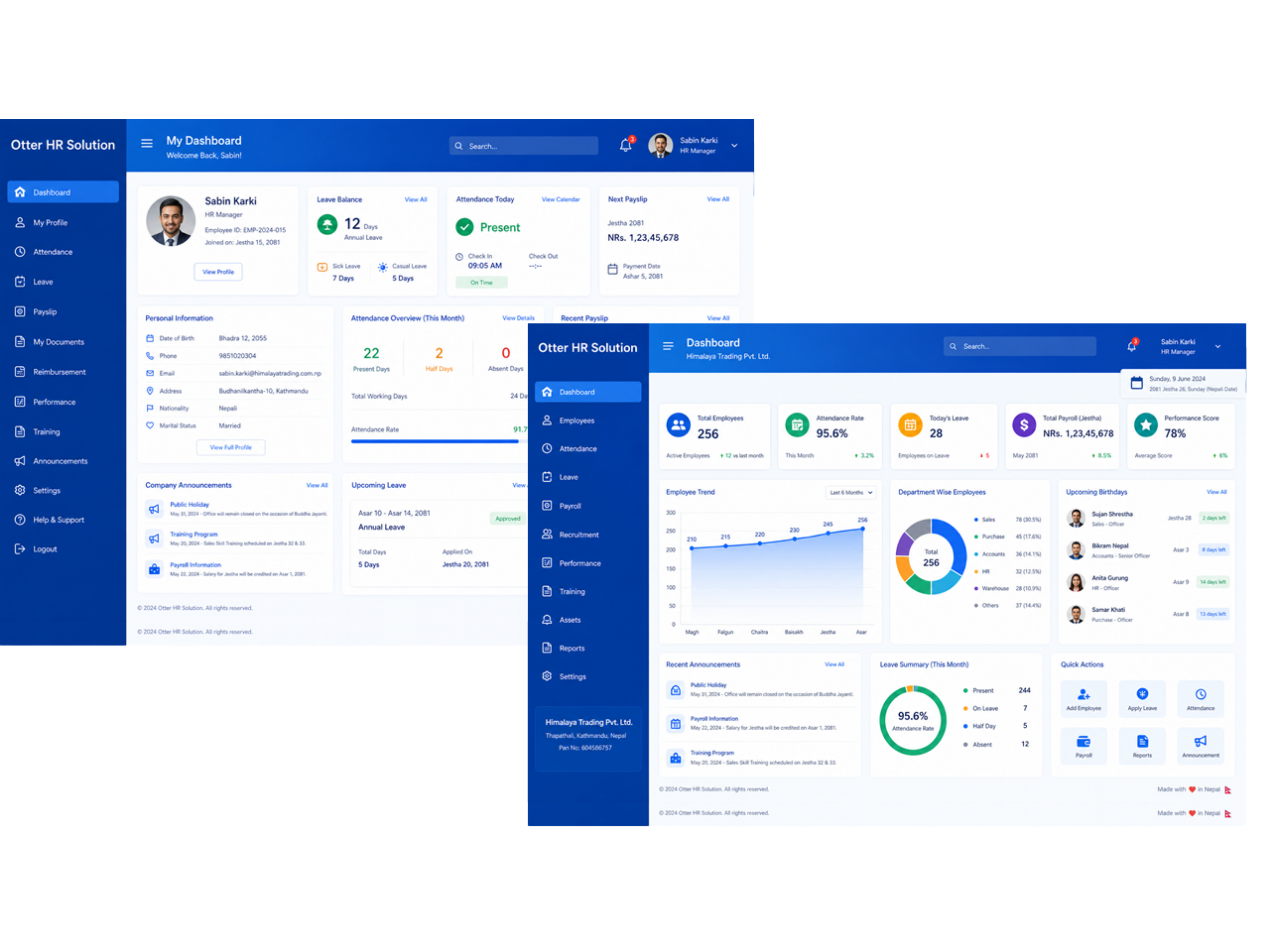 HR Management App